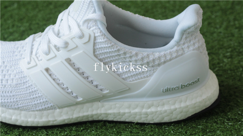 Adidas Ultra Boost UB 4.0 Pure White Real Boost